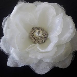 Flower Corsage Brooch Pin